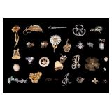 BSK and Vintage Brooches