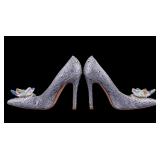 Jimmy Choo London Embellished High Heels Size 35