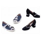 Miu Miu Womenï¿½s Shoes (2) Suede and Glitter