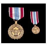 USA Military Medal / Bar on Ribbon w/OB