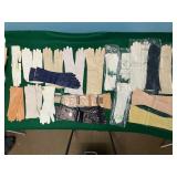 Vintage French Kid Leather Gloves, Mink Stole