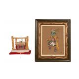 Native Am. Art by Kyash and a Model Weaver