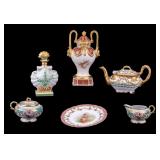 Saks Perfume Bottle, Famous Maker Porcelain Items