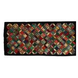 Geometric Hook Rug, Late 19th-Early 20th C.