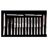 Hennegen Bates Co Mother of Pearl Flatware