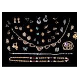 Trifari Earrings and Vintage Jewelry