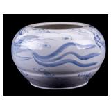 Qing Dynasty Style Ginger Jar w/ Blue Dragon