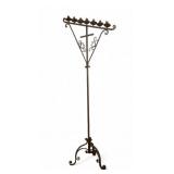 Large Iron Church Candelabra