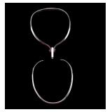 Mexican Sterling Silver Choker Necklaces (2)
