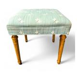 Upholstered Dragonfly Hassock / Stool