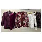 Gamut, Gumps, Gianni Suits, Laura Ashley Cardigan