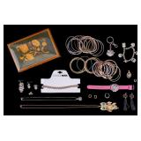 14K Gold Pendants, 925 Ring, & costume Jewelry