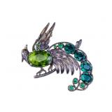 Early Estate Bird of Paradise Brooch