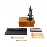 Milben Microscope, Custom Cross Pen, & Drafting