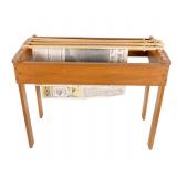 Library Style Newspaper Hanging Rack