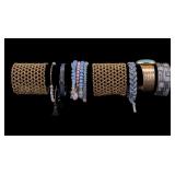 Jewelry with Coach and Cuff Stretch Bracelets