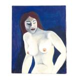 Acrylic on Linen Nude Figure Study