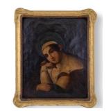 Late 19th / Early 20th C. Oil on Canvas Portrait