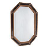 Victorian Style Octagonal Wall Mirror