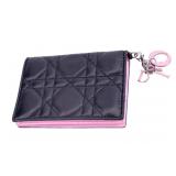 Christian Dior Small Quilted Black Wallet