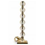 Lucite Ball Table Lamp