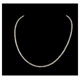 14K Gold Twist Rope Necklace
