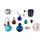 19th C Glass Ball Kerosene Lanterns