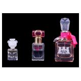 3 Eau de Parfum Bottles w/Escada, Moschino, Juicy
