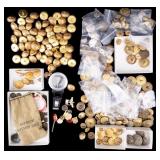 Brass Button Collection, Military and Other