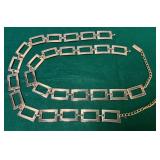 Vintage Style Open Rectangle Link Belts (2)