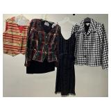 Bill Blass, Sequin Saks, Vest, Dress Clothes