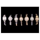 Bulova, Elgin, Hamilton, and Other Ladies Watches