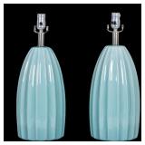 Ceramic Table Lamps (Pair)