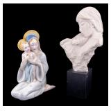 Madonna and Child Sculptural Pieces