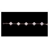 Van Cleef Bracelet with Quadrifolium Motif