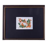 Lee Jung-seob (KR 1916-1956) Color Lithograph