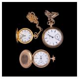 Illinois, Standard Co, & Majestine Pocket Watches