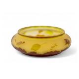 Emile Galle Etched Candy Dish