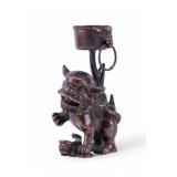Bronze Fu Dog Censer