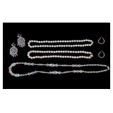 Judith Ripka Sterling, 10K Earrings, & Necklaces