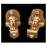 Vintage Satyr Figural Sconces (Pair)