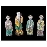 Sanxing Deities Porcelain Figurines