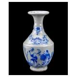 Yuhuchunping Transfer Porcelain Vase