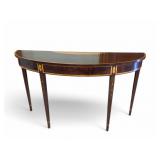 Stickley Demi Lune Hall Table (KI#7)