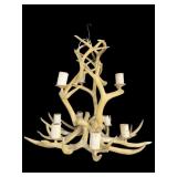 Faux Antler Chandelier