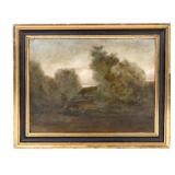 William Sartain (1843-1924) Oil on Board