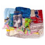 Vintage Silk and Chiffon Scarves