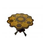 Maitland Smith Hexagonal Accent Table (KI#18)