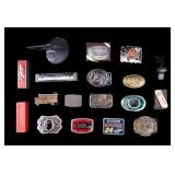 Vintage Belt Buckles & Harmonicas + Studebaker