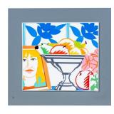 Tom Wesselmann (US 1931-2004) Porcelain Wall Tile